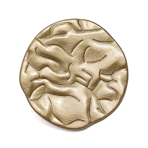 Riverbyland Knöpfe für Mantel, goldfarben, 3 cm, 10 Stück Riverbyland Knöpfe für Mantel, goldfarben, 3 cm, 10 Stück von Riverbyland