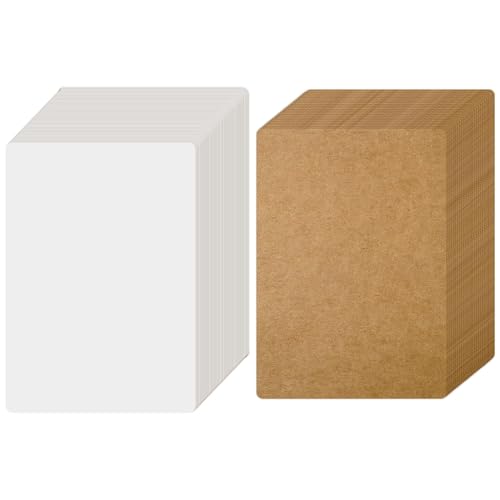 100 Stück A6 Kraftpapier 14.5 x 9.5 cm Kraftkarton zum Drucken 350g/m² Blanko Karten postkarten Karteikarten Papier Karten für DIY Kreative Bastelprojekte 100 Stück A6 Kraftpapier 14.5 x 9.5 cm Kraftkarton zum Drucken 350g/m² Blanko Karten postkarten Karteikarten Papier Karten für DIY Kreative Bastelprojekte von Rixotix