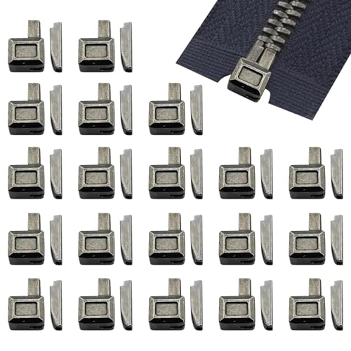 20 Sets Reißverschluss Steckteil Reparaturset Metall Reißverschlüsse Reparieren Fix Reißverschluss Schieber Ersatzteile für Jacken Oberbekleidung DIY Nähen Ersatzteile Zipper Repair Kit 20 Sets Reißverschluss Steckteil Reparaturset Metall Reißverschlüsse Reparieren Fix Reißverschluss Schieber Ersatzteile für Jacken Oberbekleidung DIY Nähen Ersatzteile Zipper Repair Kit von Rixotix