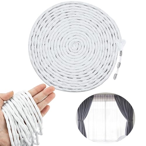 Bleiband für Gardinen, 5M Schweres Bleikette, 150g Bleiband für Gardinen,30g/m Bleikordel Blei Band,Gardinenbeschwerer Glatte Aufhängung Perfekte Falten für Vorhänge Gardinen, Stoffe, Moskitonetz Bleiband für Gardinen, 5M Schweres Bleikette, 150g Bleiband für Gardinen,30g/m Bleikordel Blei Band,Gardinenbeschwerer Glatte Aufhängung Perfekte Falten für Vorhänge Gardinen, Stoffe, Moskitonetz von Rixotix