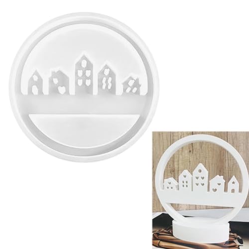 Silikonform Haus, Rund Silikonform Häuser Kerzenhalter, GießForm Silikon Haus Rund, Silikonform Häuser DIY Geschenk Für Familie, Runde Haus Kerzenform Silikonform Haus, Rund Silikonform Häuser Kerzenhalter, GießForm Silikon Haus Rund, Silikonform Häuser DIY Geschenk Für Familie, Runde Haus Kerzenform von Rixotix