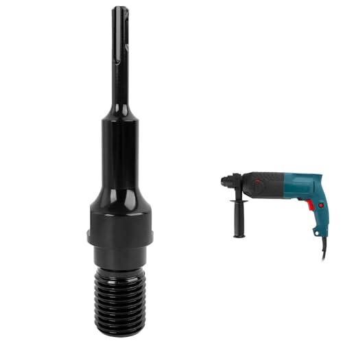 Adapter 1 1/4" UNC auf SDS Plus für Diamantbohrkrone, Kernbohrer und Betonbohrer, Hochwertiger Stahladapter für präzises und effizientes Bohren in Beton, Mauerwerk und Stein (SDS Plus) von Riybyds