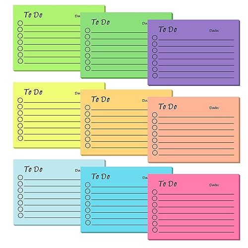 to Do Liste Haftnotizen Pastel 450 Blätter Linierte Notizzettel Sticky Notes Klebezettel Selbstklebende Tagesliste Notizblock to Do Liste Haftnotizen Pastel 450 Blätter Linierte Notizzettel Sticky Notes Klebezettel Selbstklebende Tagesliste Notizblock von Rjayaa