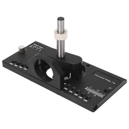 Rkbcjqa 35-Mm-Vorrichtungssatz für Verdeckte Scharniere mit Bohrführungspositionierung, Scharnierlocher zum Bohren Von Scharnieren, Schrank- und Türmontage Rkbcjqa 35-Mm-Vorrichtungssatz für Verdeckte Scharniere mit Bohrführungspositionierung, Scharnierlocher zum Bohren Von Scharnieren, Schrank- und Türmontage von Rkbcjqa