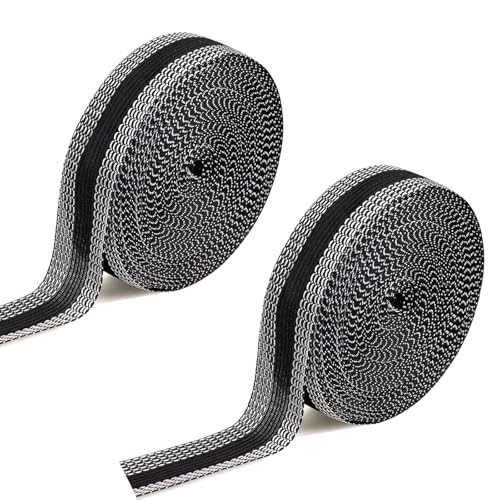 Rnigra Saumband 20 Meter, Saumband zum Aufbügeln schwarz, Saumband zum Aufbügeln für Hosen, 2,4 cm breit, zum Aufbügeln auf Saumband zum Spleißen von Stoffen, Hosen, Vorhängen, Kleidung Rnigra Saumband 20 Meter, Saumband zum Aufbügeln schwarz, Saumband zum Aufbügeln für Hosen, 2,4 cm breit, zum Aufbügeln auf Saumband zum Spleißen von Stoffen, Hosen, Vorhängen, Kleidung von Rnigra