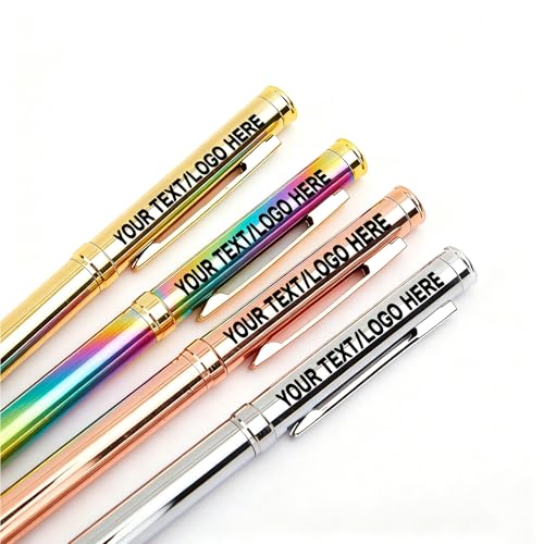 Personalisierter Metall Kugelschreiber, Individuelle Texte und Logos, Schaffen Sie ein ganz einzigartiges Geschenk, Werbegeschenk & Werbeartikel, Lasergravur, für Hochzeit, Büro & Schule Personalisierter Metall Kugelschreiber, Individuelle Texte und Logos, Schaffen Sie ein ganz einzigartiges Geschenk, Werbegeschenk & Werbeartikel, Lasergravur, für Hochzeit, Büro & Schule von RoPox