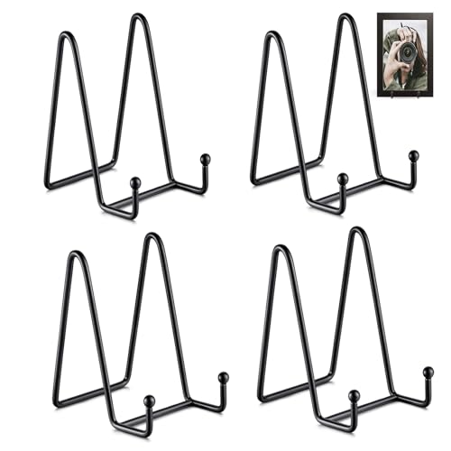 RoadLoo Staffelei Aufsteller, 4 Stk 8 Zoll Tellerständer Aufsteller Teller Ständer Metall Tellerständer Staffelei Tellerständer Dekoteller Halterung Eisen Staffelei fuer Foto Bücher Bild Bilderrahmen RoadLoo Staffelei Aufsteller, 4 Stk 8 Zoll Tellerständer Aufsteller Teller Ständer Metall Tellerständer Staffelei Tellerständer Dekoteller Halterung Eisen Staffelei fuer Foto Bücher Bild Bilderrahmen von RoadLoo