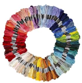 Stickgarn Set,RoadLoo Nähgarne in 150 Farben 8m 6 Fädig Threads Nähgarne Häkeln Perlgarn für Freundschaftsbänder Stickerei Basteln Crafts Set für Arts Kreuzstich Stick Garn Faden von RoadLoo