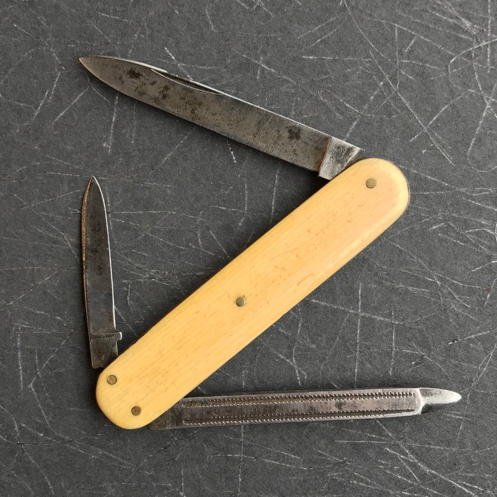 Vintage Junkerwerk Maniküre Messer von RoadsideKnives