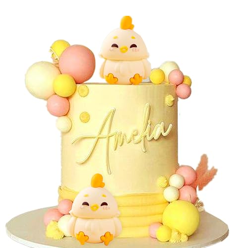 Bauernhof Tier Kuchen Dekoration Küken Party Kuchen Dekorationen Huhn Geburtstag Kuchen Topper mit Kugeln Bauernhof Huhn Geburtstag Party für Küken Themed Babyshower Decor Bauernhof Tier Kuchen Dekoration Küken Party Kuchen Dekorationen Huhn Geburtstag Kuchen Topper mit Kugeln Bauernhof Huhn Geburtstag Party für Küken Themed Babyshower Decor von Roaring Good Time