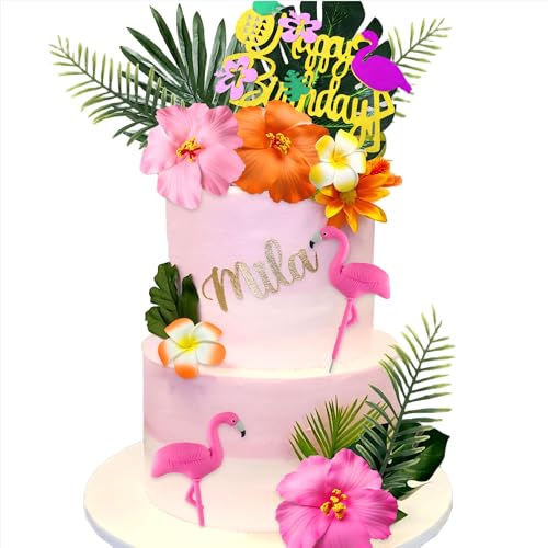 Tropische Flamingo Geburtstagstorte Topper Strand Tortendekoration Hawaii Tortenaufleger Strand Tortenaufleger Dekorationen für Geburtstag Tropische Flamingo Geburtstagstorte Topper Strand Tortendekoration Hawaii Tortenaufleger Strand Tortenaufleger Dekorationen für Geburtstag von Roaring Good Time