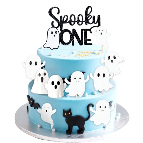 Gruselige Kuchendekoration für Halloween, Geister-Motiv, für Jungen, Halloween, erster Boo Day, Babyparty, Geburtstagsparty von Roaring Good Time