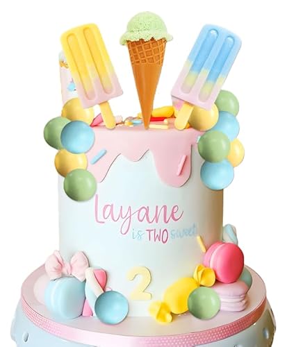 Kuchendekoration für Eiscreme, Süßigkeiten-Kuchenaufsatz, Candyland-Kuchenaufsatz für Jungen, süßes Thema, Geburtstag, Babyparty, Brautparty, Partyzubehör Kuchendekoration für Eiscreme, Süßigkeiten-Kuchenaufsatz, Candyland-Kuchenaufsatz für Jungen, süßes Thema, Geburtstag, Babyparty, Brautparty, Partyzubehör von Roaring Good Time