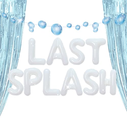 Last Splash Banner Luftballons Blau Weiß Küste Bachelorette Dekorationen Braut Party Schild Braut To Be Hintergrund Strand Bach Supplies Last Splash Banner Luftballons Blau Weiß Küste Bachelorette Dekorationen Braut Party Schild Braut To Be Hintergrund Strand Bach Supplies von Roaring Good Time