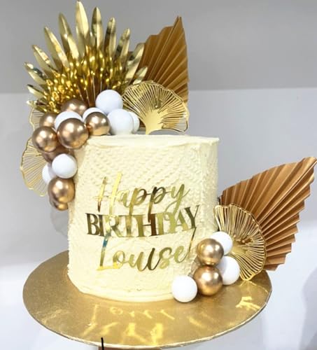 Roaring Good Time Boho Champagner Kuchendekoration Goldkugeln Kuchendekoration Goldpalmenblätter Kuchendekoration Bohemian Weiß Goldkugel für Hochzeit Geburtstag Geburtstag Jahrestag Roaring Good Time Boho Champagner Kuchendekoration Goldkugeln Kuchendekoration Goldpalmenblätter Kuchendekoration Bohemian Weiß Goldkugel für Hochzeit Geburtstag Geburtstag Jahrestag von Roaring Good Time