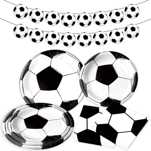 Roaring Good Time Fußball Partygeschirr Fussball Partyteller Fußball Pappteller Pappbecher Servietten Fussball Party Dekorationen Mädchen Junge Kindergeburtstag Deko Roaring Good Time Fußball Partygeschirr Fussball Partyteller Fußball Pappteller Pappbecher Servietten Fussball Party Dekorationen Mädchen Junge Kindergeburtstag Deko von Roaring Good Time