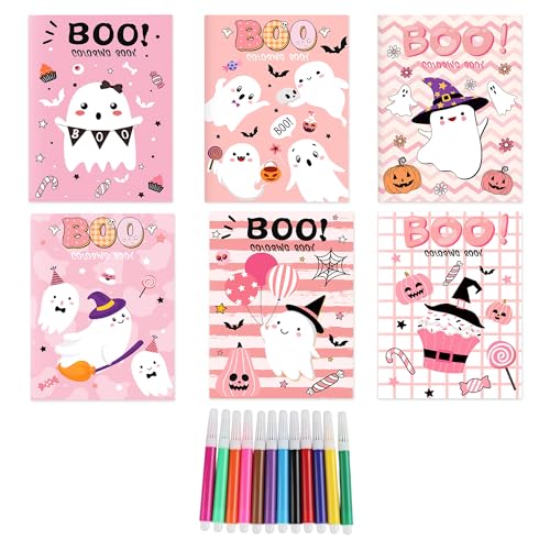 Roaring Good Time Pink Boo Halloween Notepads Party Favors (pink 1) von Roaring Good Time