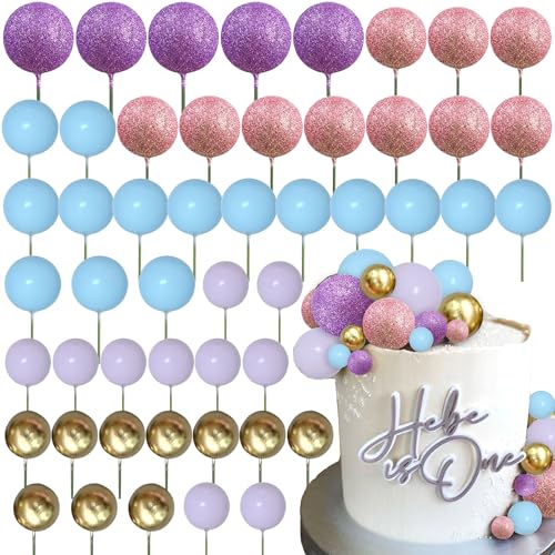 Roaring Good Time Rosa Lila Ball Kuchen Topper Rose Gold Ballons für Kuchen Dekoration Zubehör Bälle Kuchen Dekorationen für Geburtstag Hochzeit Brautdusche BabyDusche Roaring Good Time Rosa Lila Ball Kuchen Topper Rose Gold Ballons für Kuchen Dekoration Zubehör Bälle Kuchen Dekorationen für Geburtstag Hochzeit Brautdusche BabyDusche von Roaring Good Time