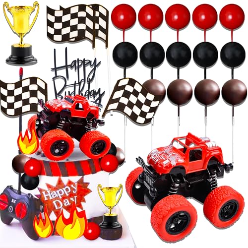 Roaring Good Time Rote Monstertruck Tortenaufleger von Roaring Good Time