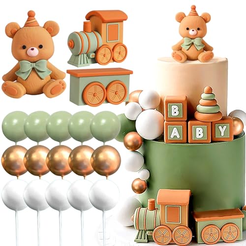 Roaring Good Time Taufe Junge Tortendeko Teddybär Blau für Mädchen 1 Jahr Kuchen Dekoration Hochzeit Babyshower Geburtstag Party Roaring Good Time Taufe Junge Tortendeko Teddybär Blau für Mädchen 1 Jahr Kuchen Dekoration Hochzeit Babyshower Geburtstag Party von Roaring Good Time