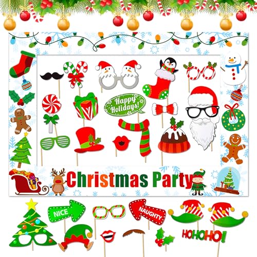 Roaring Good Time Weihnachten Photo Booth Requisiten Weihnachtsdeko Fotobox Accessoires Weihnachten Spiele Selfie Requisiten Weihnachten Party Game Supplies Hässliche Pullover Party Zubehör Roaring Good Time Weihnachten Photo Booth Requisiten Weihnachtsdeko Fotobox Accessoires Weihnachten Spiele Selfie Requisiten Weihnachten Party Game Supplies Hässliche Pullover Party Zubehör von Roaring Good Time