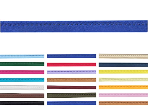 10 Meter lang 10mm breite Satin Paspelband zum nähen mit kordel in 20 Farben von Roban Fashion