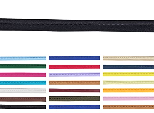 10 Meter lang 10mm breite Satin Paspelband zum nähen mit kordel in 20 Farben von Roban Fashion