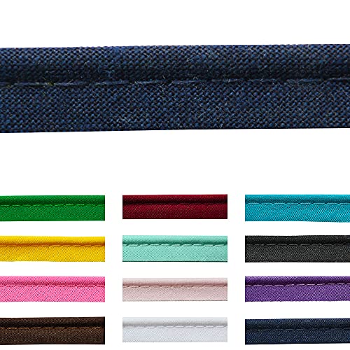 5 Meter lang 10mm breite Paspelband zum nähen baumwolle mit kordel in 23 Farben 5 Meter lang 10mm breite Paspelband zum nähen baumwolle mit kordel in 23 Farben von Roban Fashion