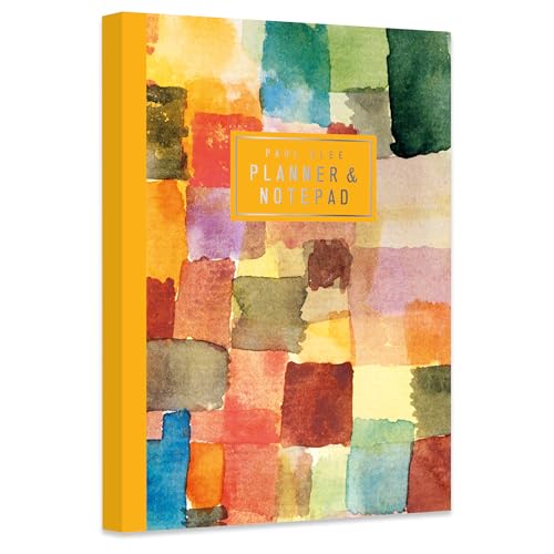 A5 Planer und Notizblock mit Haftnotizen - Paul Klee Design von Robert Frederick