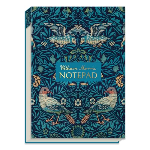 Robert Frederick Klappbarer Notizblock William Morris Birds Design von Robert Frederick
