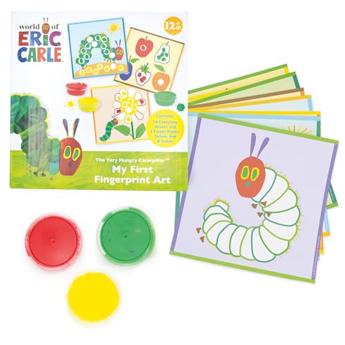 World of Eric Carle – Mein erstes Fingerabdruck-Kunst-Kit | Die Raupe Nimmersatt | Enthält 10 Malblätter & 3 Fingerfarben | Sicherer, waschbarer, kreativer Spaß für Kleinkinder ab 12 Monaten World of Eric Carle – Mein erstes Fingerabdruck-Kunst-Kit | Die Raupe Nimmersatt | Enthält 10 Malblätter & 3 Fingerfarben | Sicherer, waschbarer, kreativer Spaß für Kleinkinder ab 12 Monaten von Robert Frederick