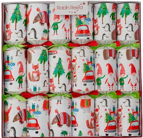 Robin Reed Elf Weihnachtsgeschenke, Elfe, mehrfarbig, 33 cm, 33 cm, 6 Stück Robin Reed Elf Weihnachtsgeschenke, Elfe, mehrfarbig, 33 cm, 33 cm, 6 Stück von Robin Reed