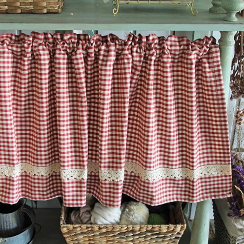 RobustWeg KüChengardinen,SchrankvorhäNge,Bistrogardine,Staubdichte Kurzgardine,Retro-Kurz Scheibengardine,Kurze VorhäNge Mit KräUselband,Kariertes Design,FüR Kleines Fenster Regale SchräNke RobustWeg KüChengardinen,SchrankvorhäNge,Bistrogardine,Staubdichte Kurzgardine,Retro-Kurz Scheibengardine,Kurze VorhäNge Mit KräUselband,Kariertes Design,FüR Kleines Fenster Regale SchräNke von RobustWeg