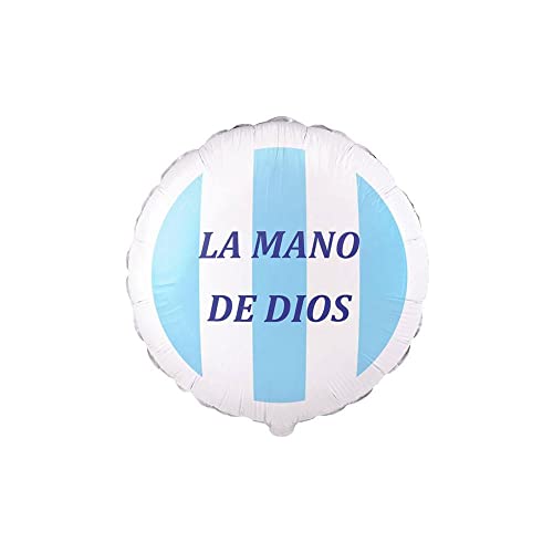 Palloncino La Mano de Dios Napoli 18-45cm, 1pz. von Rocca Fun Factory