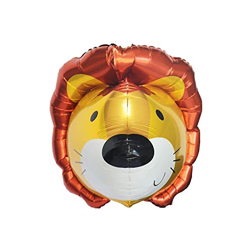 Palloncino Leone 3D dorato 24inc-60cm, 1pz. von Rocca Fun Factory