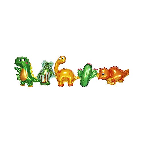 Palloncino festone dinosauri, dimensione 39inc-100cm, 1pz. von Rocca Fun Factory