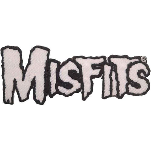 Misfits, Missfits, Logoausschnitt, bestickter Aufnäher, Aufnäher von Rock Off