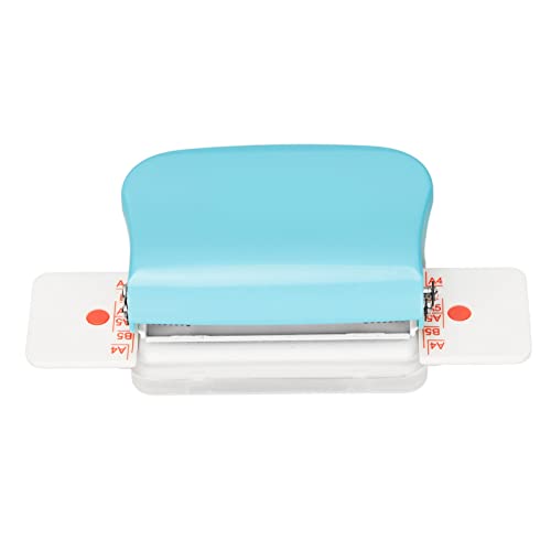 Manuelle Verbindungsmaschinen RockVOQRN Maschinen Multipurpose 6 Loch Cinch Link Buch Praktische Maschine Hohe Präzision für Home Office (Hellblau) von RockVOQRN