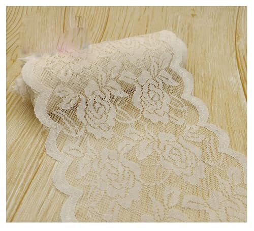 15cm Breit Spitzenbordüre Blumen Spitzestoffe KEINE ELATIZITAT Spitze Trim Lace Ribbon Spitzenborte Zierband Borte Nähenstoffe Stuhl Schärpe Band Tischläufer Hochzeit Tischdeko Beige 50 Yards 15cm Breit Spitzenbordüre Blumen Spitzestoffe KEINE ELATIZITAT Spitze Trim Lace Ribbon Spitzenborte Zierband Borte Nähenstoffe Stuhl Schärpe Band Tischläufer Hochzeit Tischdeko Beige 50 Yards von Rockreyoa