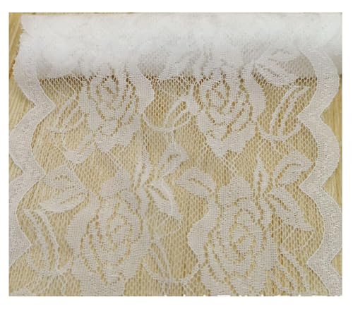 15cm Breit Spitzenbordüre Blumen Spitzestoffe KEINE ELATIZITAT Spitze Trim Lace Ribbon Spitzenborte Zierband Borte Nähenstoffe Stuhl Schärpe Band Tischläufer Hochzeit Tischdeko Elfenbeinweiß 50 Yards 15cm Breit Spitzenbordüre Blumen Spitzestoffe KEINE ELATIZITAT Spitze Trim Lace Ribbon Spitzenborte Zierband Borte Nähenstoffe Stuhl Schärpe Band Tischläufer Hochzeit Tischdeko Elfenbeinweiß 50 Yards von Rockreyoa