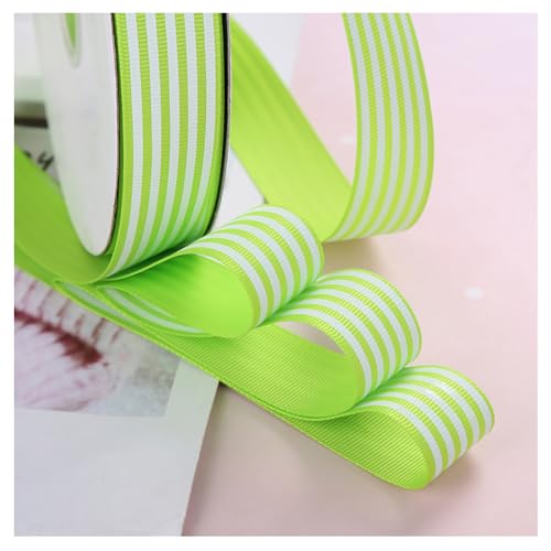 Gestreiftes Band 50 Yard 25mm Ripsband mit Kariert Geschenkbänder Grosgrain-Stoffband Streifen Bastelband Deko Schleifenband für Hochzeit Geschenkverpackung Nähen Zuhause Party Dekoration Grasgrün Gestreiftes Band 50 Yard 25mm Ripsband mit Kariert Geschenkbänder Grosgrain-Stoffband Streifen Bastelband Deko Schleifenband für Hochzeit Geschenkverpackung Nähen Zuhause Party Dekoration Grasgrün von Rockreyoa
