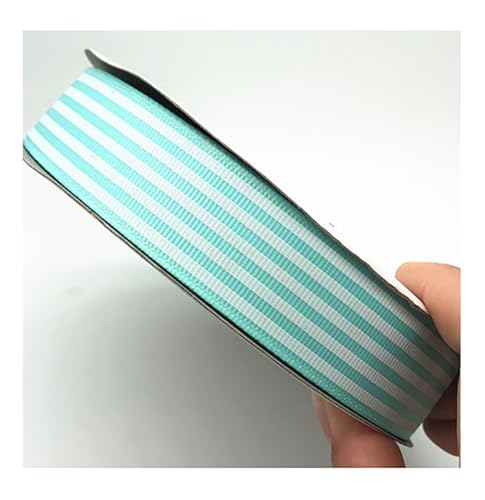 Gestreiftes Band 50 Yard 25mm Ripsband mit Kariert Geschenkbänder Grosgrain-Stoffband Streifen Bastelband Deko Schleifenband für Hochzeit Geschenkverpackung Nähen Zuhause Party Dekoration Hellblau Gestreiftes Band 50 Yard 25mm Ripsband mit Kariert Geschenkbänder Grosgrain-Stoffband Streifen Bastelband Deko Schleifenband für Hochzeit Geschenkverpackung Nähen Zuhause Party Dekoration Hellblau von Rockreyoa