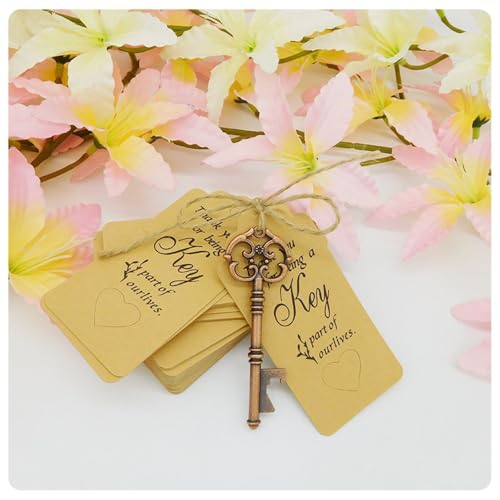 Rockreyoa 10 Stück Schlüssel Flaschenöffner Hochzeit Vintage Skelett Schlüssel Flaschenöffner Hochzeit Favor Bier öffner Souvenirs Bierkorkenzieher mit Kraftpapier Geschenkanhänger und Schnur #10 Rockreyoa 10 Stück Schlüssel Flaschenöffner Hochzeit Vintage Skelett Schlüssel Flaschenöffner Hochzeit Favor Bier öffner Souvenirs Bierkorkenzieher mit Kraftpapier Geschenkanhänger und Schnur #10 von Rockreyoa