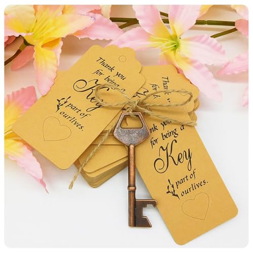 Rockreyoa 10 Stück Schlüssel Flaschenöffner Hochzeit Vintage Skelett Schlüssel Flaschenöffner Hochzeit Favor Bier öffner Souvenirs Bierkorkenzieher mit Kraftpapier Geschenkanhänger und Schnur #2 Rockreyoa 10 Stück Schlüssel Flaschenöffner Hochzeit Vintage Skelett Schlüssel Flaschenöffner Hochzeit Favor Bier öffner Souvenirs Bierkorkenzieher mit Kraftpapier Geschenkanhänger und Schnur #2 von Rockreyoa