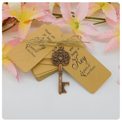 Rockreyoa 10 Stück Schlüssel Flaschenöffner Hochzeit Vintage Skelett Schlüssel Flaschenöffner Hochzeit Favor Bier öffner Souvenirs Bierkorkenzieher mit Kraftpapier Geschenkanhänger und Schnur #6 Rockreyoa 10 Stück Schlüssel Flaschenöffner Hochzeit Vintage Skelett Schlüssel Flaschenöffner Hochzeit Favor Bier öffner Souvenirs Bierkorkenzieher mit Kraftpapier Geschenkanhänger und Schnur #6 von Rockreyoa