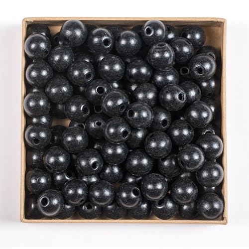 Rockreyoa 16mm Bunte Holzperlen Natürliche Holz Perlen Schmuck Holzperlen mit Loch Runde Bastelnperlen für DIY Armbänder Anhaenger Schmuck Halsketten Dekorationen Geschenk Schwarz 100 Stück Rockreyoa 16mm Bunte Holzperlen Natürliche Holz Perlen Schmuck Holzperlen mit Loch Runde Bastelnperlen für DIY Armbänder Anhaenger Schmuck Halsketten Dekorationen Geschenk Schwarz 100 Stück von Rockreyoa
