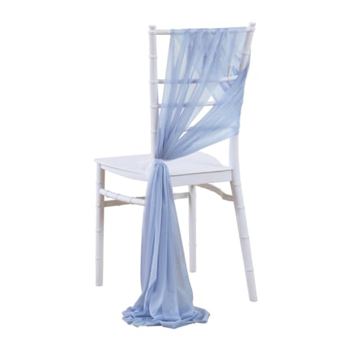 Rockreyoa 2 Stück Tüll Stuhlschleifen Hochzeit Stuhlschärpe Tüllstoff Stuhldekoration Stuhl Band Dekoband Romantisch Chiffon Stuhlbezug Dekostoff für DIY Handwerk Hochzeit Party Hellblau 17X275cm Rockreyoa 2 Stück Tüll Stuhlschleifen Hochzeit Stuhlschärpe Tüllstoff Stuhldekoration Stuhl Band Dekoband Romantisch Chiffon Stuhlbezug Dekostoff für DIY Handwerk Hochzeit Party Hellblau 17X275cm von Rockreyoa