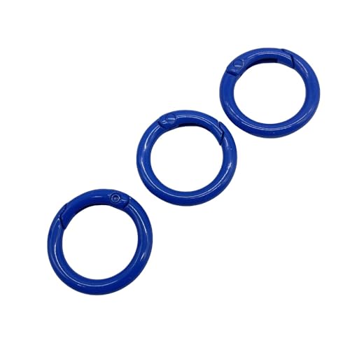 Rockreyoa 20 Stück Runde Karabinerhaken Bunt Karabinerring Ring Karabiner O-Ringe Zinklegierung Frühling Schlüsselanhänger Ringe Ringverschlüsse Federspaltringe für DIY Handwerk Marineblau 23.5mm Rockreyoa 20 Stück Runde Karabinerhaken Bunt Karabinerring Ring Karabiner O-Ringe Zinklegierung Frühling Schlüsselanhänger Ringe Ringverschlüsse Federspaltringe für DIY Handwerk Marineblau 23.5mm von Rockreyoa