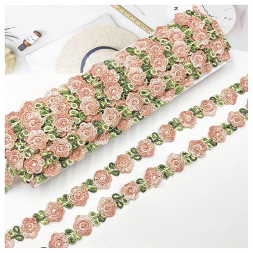 Rockreyoa 2cm Blumen Spitzenband Rose Blumenbandbesatz Dekoration Blumen Stickerei Spitzenborte Dekoband Spitzen Blümchen Zierband für Hochzeit Deko Handwerk Nähen Deko Rosa#3 15 Yard Rockreyoa 2cm Blumen Spitzenband Rose Blumenbandbesatz Dekoration Blumen Stickerei Spitzenborte Dekoband Spitzen Blümchen Zierband für Hochzeit Deko Handwerk Nähen Deko Rosa#3 15 Yard von Rockreyoa