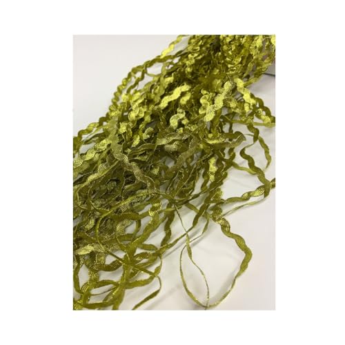 Rockreyoa 5mm*25n/Roll Rick Rack Trim Ribbon Zick-Zack Flechten Trim Band Wellenförmiges Band Zum Machen Nähen Geschenkverpackung nach Hause Geburtstag 6# 5mm*25m/Bündel Rockreyoa 5mm*25n/Roll Rick Rack Trim Ribbon Zick-Zack Flechten Trim Band Wellenförmiges Band Zum Machen Nähen Geschenkverpackung nach Hause Geburtstag 6# 5mm*25m/Bündel von Rockreyoa